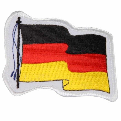 Aufnäher Abzeichen Deutschland Fahne Flagge BRD Germany schwarz rot gold - Picture 4 of 13