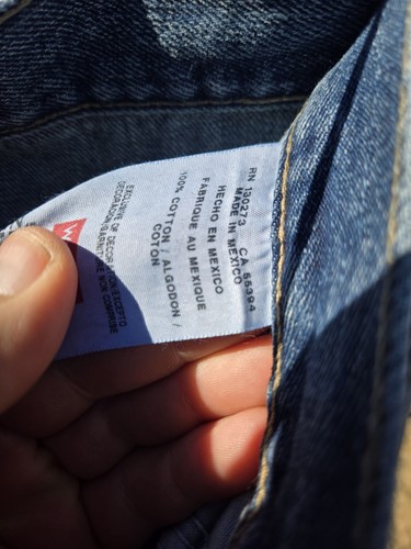 Wrangler Authentics Men's Medium Shade of Blue Jeans 54 x 30 Cotton Mexican Made - Picture 23 of 24