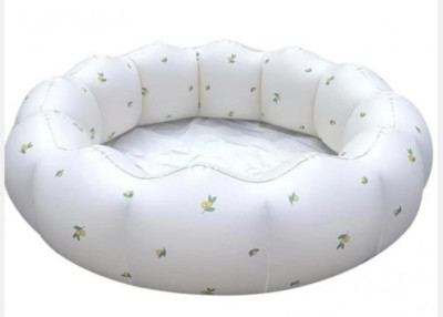 AirSwim Inflatable Baby Toddlers Portable Swimming Pool White Ages 0-3 35.4x9.8''