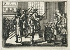 1715 VERTREIBUNG DER HOLLÄNDER AUS BONN DURCH KURFÜRST JOSEF CLEMENS