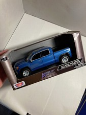 2019 GMC SIERRA 1500 DENALI CREW CAB TRUCK, MOTOR MAX DIE CAST FACTORY TOY, 1:24