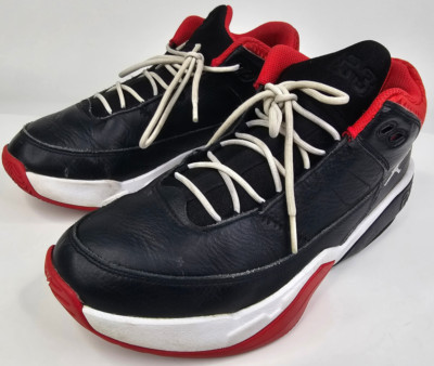 NIKE AIR JORDAN MAX AURA 3 BLACK-WHITE-UNIVERSITY RED ''BRED'' SZ 8 [CZ4167-006]