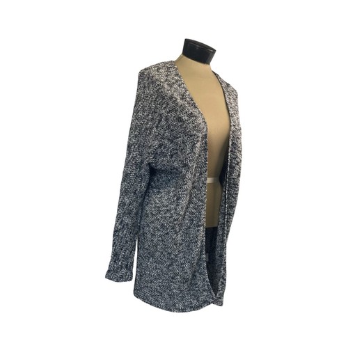 Ameican Eagle Outfitters Womens Open Front Cardigan Size S Black White 2015 - Picture 7 of 14