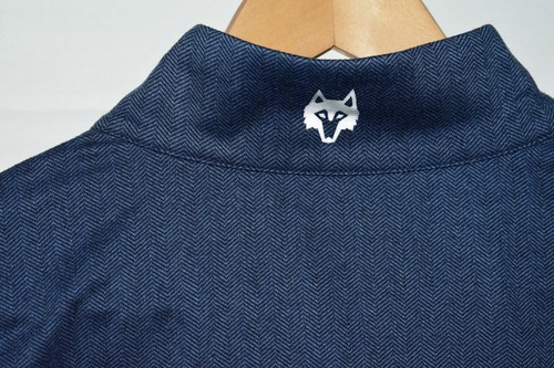 Greyson Golf 1/4 Zip Pullover Large Navy Embroidered Logo NWT - Picture 4 of 4