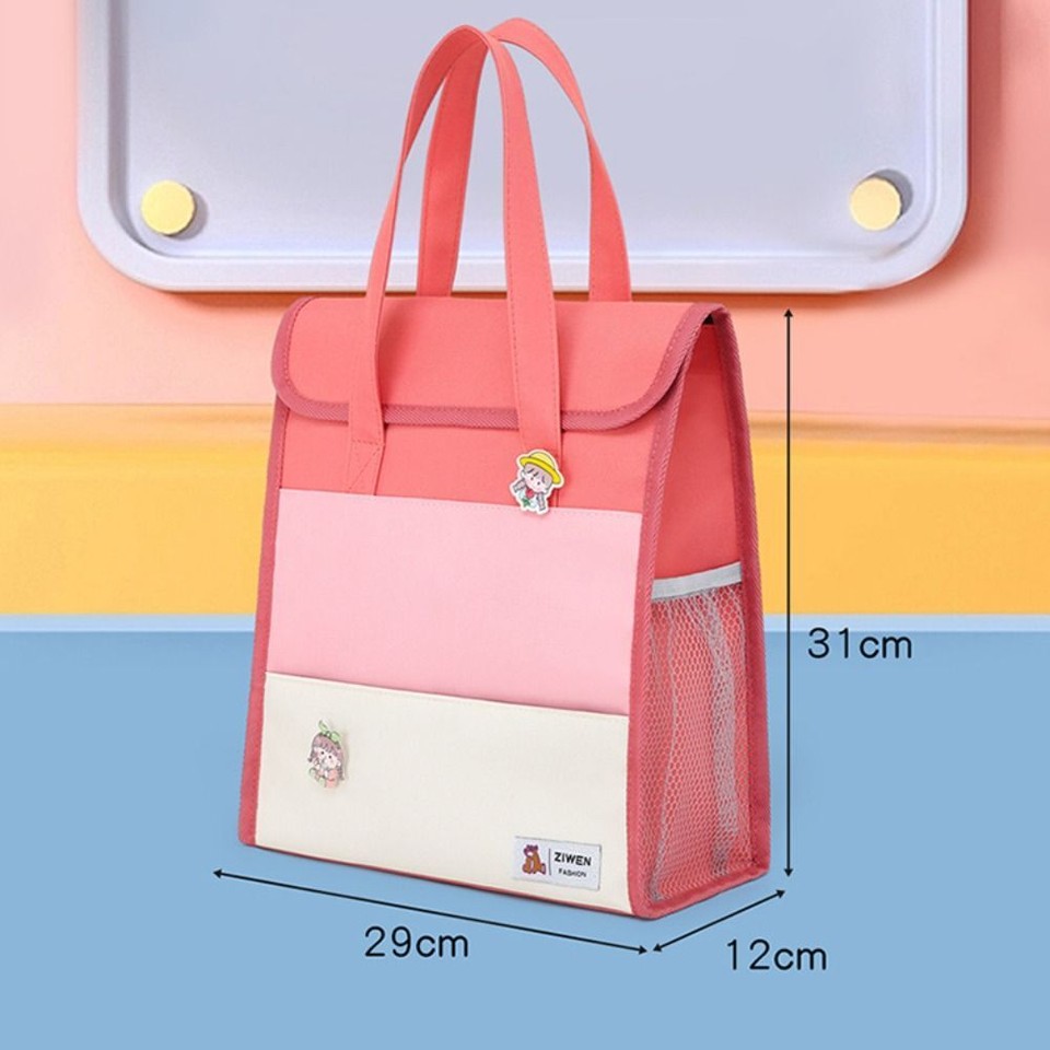 Stationery Bag Tote School Bag Large Capacity Afterschool Handbag eBay