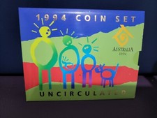 1994 Royal Australian Mint Inter. Year Of Family × 6 Uncirculated Coin Set
