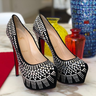 new CHRISTIAN LOUBOUTIN Decorapump strass platform pump size new CHRISTIAN LOUBOUTIN Decorapump strass platform pump size