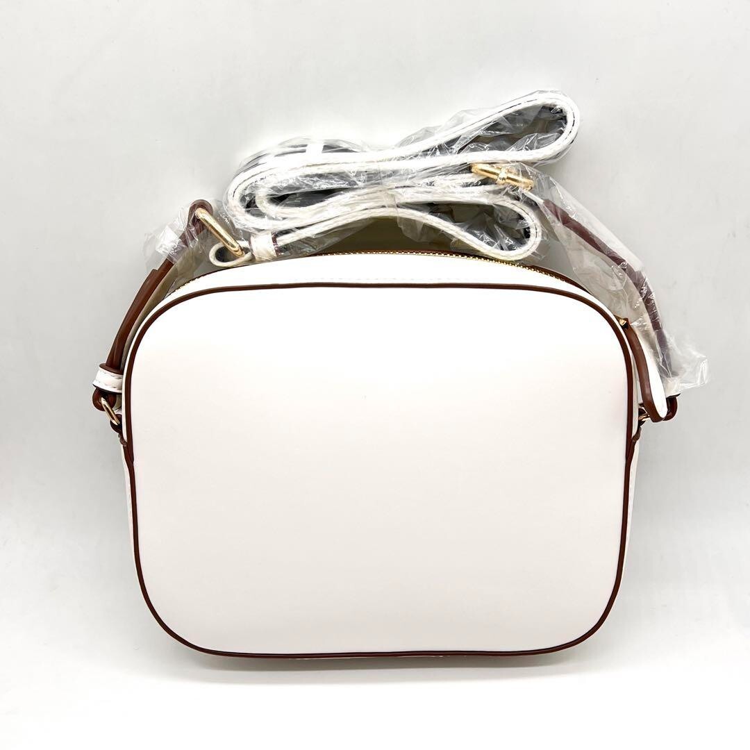 Stella McCartney Stella Logo Camera Shoulder Bag White with