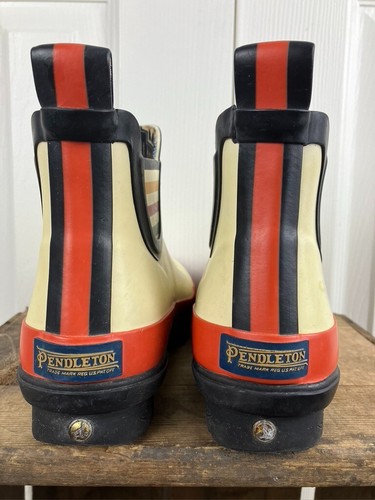 Pendleton National Park Chelsea Rain Boot Glacier Park White Women's US 5 - Picture 4 of 10