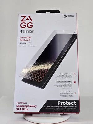 ZAGG InvisibleShield XTR3 Screen Protector for Samsung Galaxy S24 Ultra - New