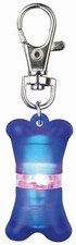Trixie Safer Life Flasher - Blinklicht mit Adress-Fach - blau - rot / diverse
