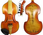 Baroque style Master Handmade 5×5 strings 14" Viola d'Amore,old man head #15202