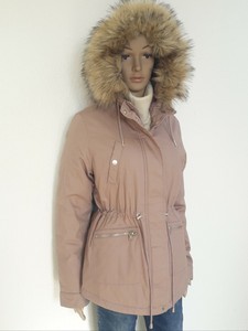 Damen Jacke Parka mit Fell Kapuze Clockhouse 4042 NEU | eBay parka jacke rosa fell