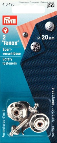 Prym 2St. Sperrverschlüsse 20mm Sperrverschluß Tenax 416495