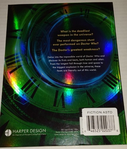 Doctor Who The Book of Whoniversal Records By Simon Guerrier 2018 FIRST PRINTING - 第 2/16 張圖片