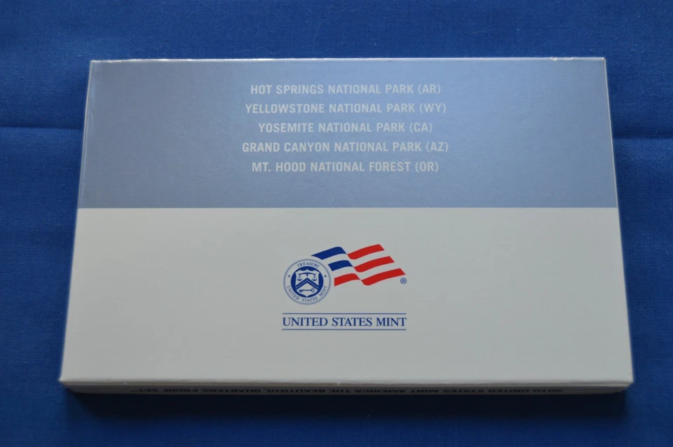 2010 America The Beautiful Quarter Proof Set MMC10 - Image 4 of 4