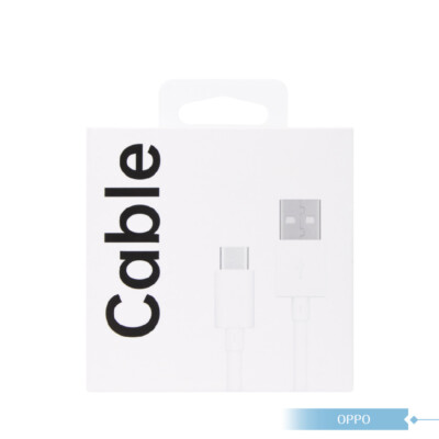 Original OPPO Official VOOC 3A USB-A to USB-C Cable (DL143 