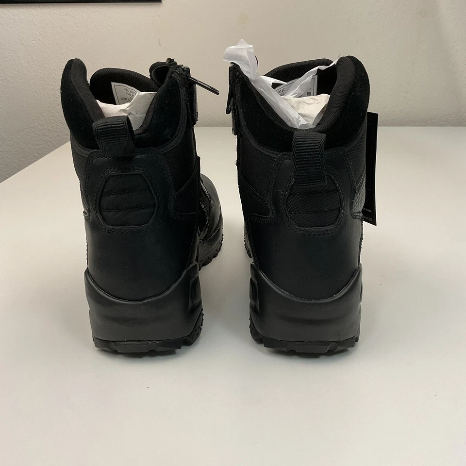 Botas tácticas para hombre 5.11 ATAC 2.0 6" cremallera lateral 12394 negras EE. UU. 10 Foto 4 de 4