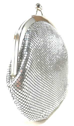 Women Evening Clutch Metal Mesh Purse Handbag for Party or Daily Use USA stock - Picture 35 of 44