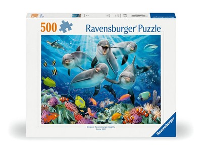 Erwachsenenpuzzle 500 Teile - Delfine im Korallenriff | Spiel | 12000200 | 2024