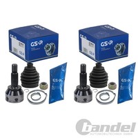 2X GSP Antriebswellengelenk Satz Radseitig Passend FüR Ford Fiesta Fusion Ka+ MA