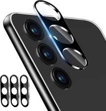 3 Pack Dengduoduo Camera Lens Protector for Samsung Galaxy S25, Black