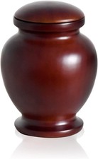 Elegant Wood Vase Urns for Human Ashes Adult,For Adults up to 200Lbs, Cremation