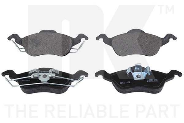 Bremsbelagsatz Scheibenbremse NK 222551 FüR Ford Focus DBW DAW DFW 1 Turnier DNW-image