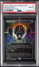 2023 MTG THE LOST CAVERNS OF IXALAN SPECIAL GUESTS #17 MANA CRYPT PSA 8