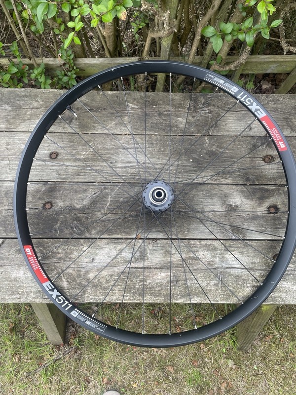 DT Swiss EX511 29 inch MTB Rear Wheel with Shimano 12 Speed Centrelock 148 Hub