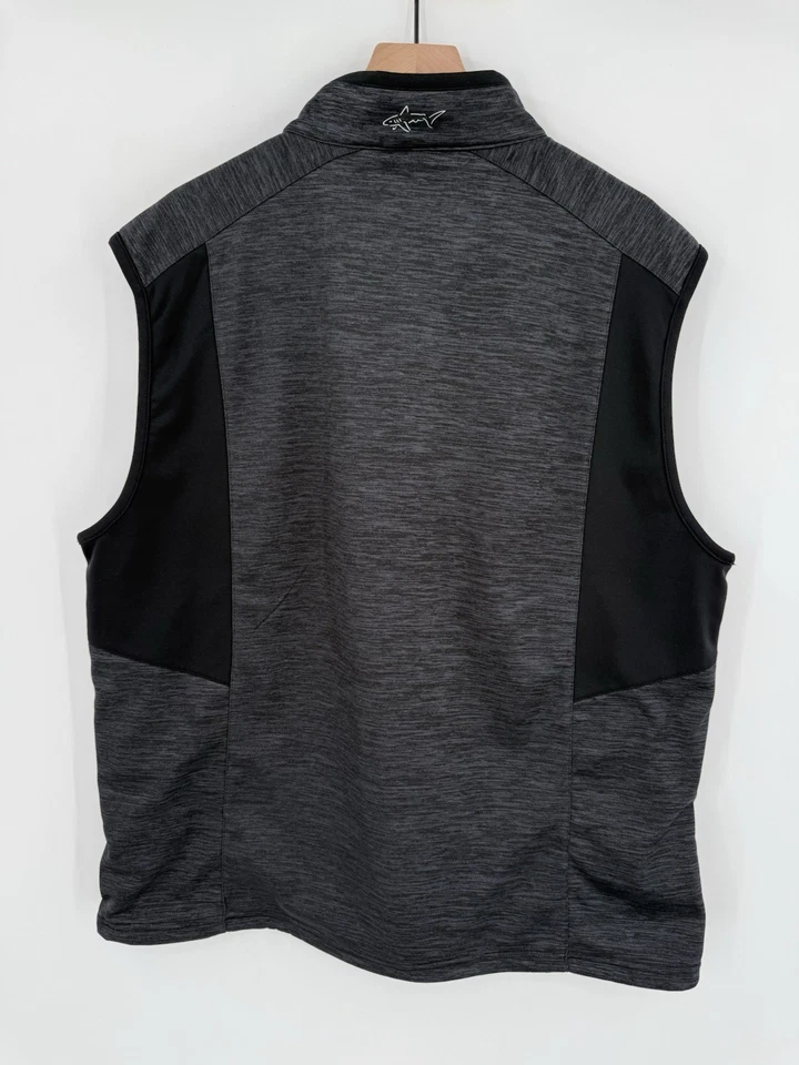 NUEVO Chaleco de Golf Greg Norman Para Hombre XXL 121st U.S. Open Torrey Pines Negro 1/4 Cremallera Foto 2 de 4
