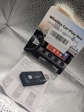 Wireless CarPlay Adapter USB Dongle for iPhone Android Auto Upgrade 2025