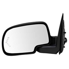 TRQ Driver Side Mirror Assembly Power Heated Turn Signal Memory Power Folding Co