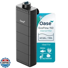 OASE EcoFlow 150 Internal Aquarium Filter, for Freshwater and Saltwater Tanks