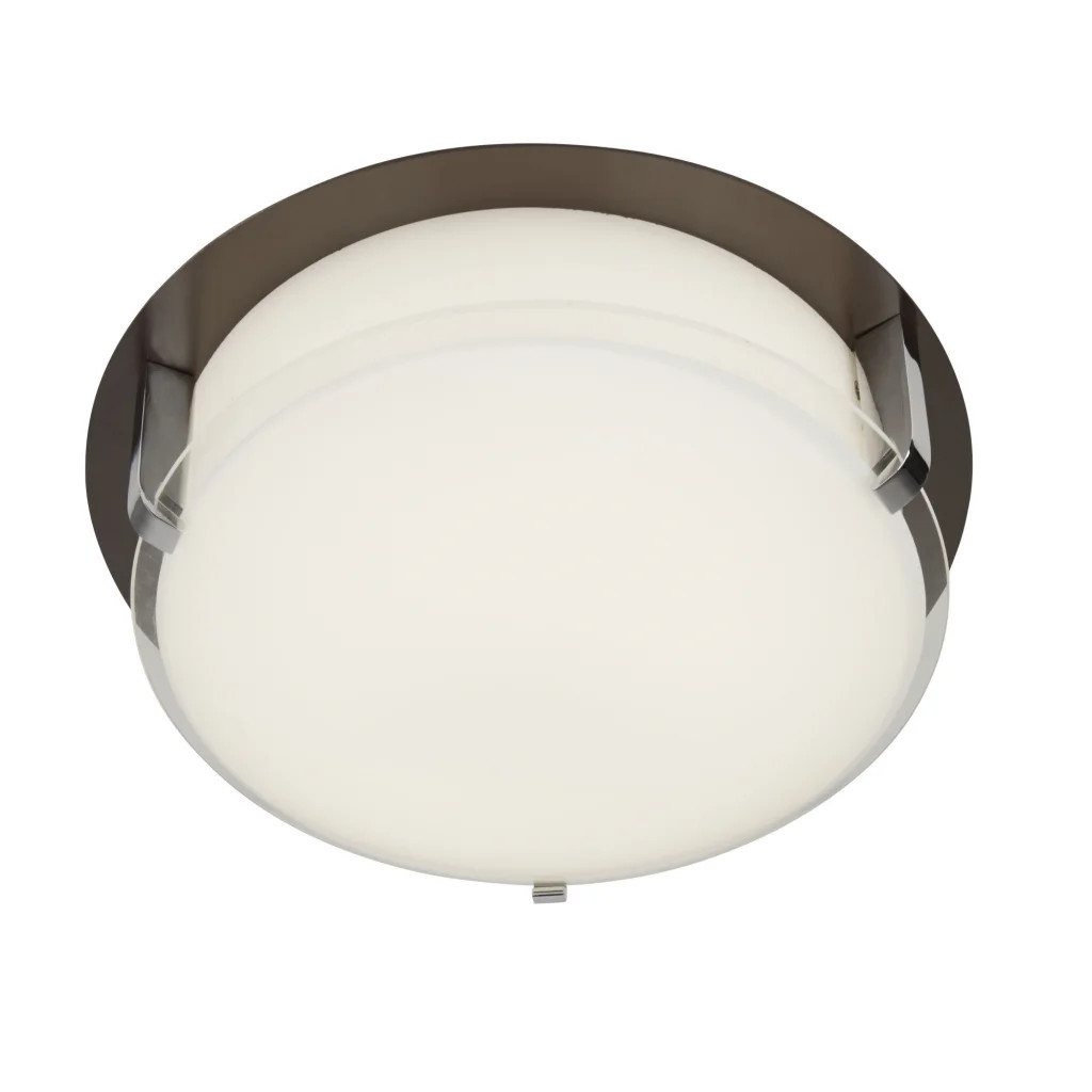 Ceiling Light Brown Edinburgh LED White 360mm Searchlight 4911-30BR