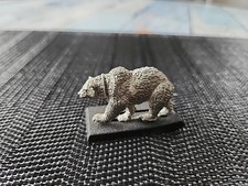 Vintage Warhammer Wood Elf Realms 4249 Elven Beastmasters Metallbär Miniatur