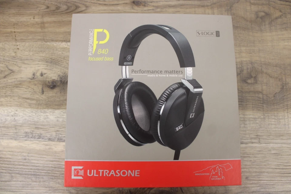 Auriculares lógicos móviles ULTRASONE P840 Performance Focused Bass Studio Home Foto 2 de 2