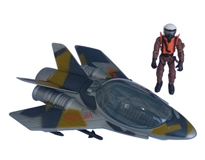 The Corps Rapid Kampfjet mit ''Condor'' Figur 2004 Lanard 4'' Actionfiguren