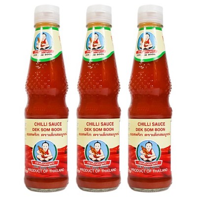 Healthy Boy Chilli Sauce 3x300ml Chilisauce Chillisauce Chilisosse Chillisosse