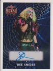 DEE SNIDER 2026 LEAF METAL HALLOWEEN AUTOGRAPH AUTO CARD #D 2/13