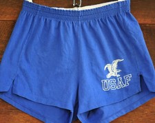 Vintage Artex Air Force USAF Military Gym Sweat Workout Short Shorts Sz Medium