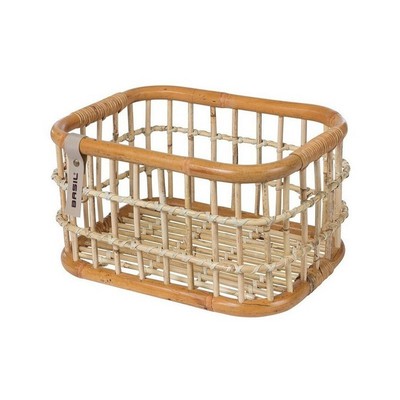 Green Life Korb Rattan Weitstrick Gr. M BASIL Fahrrad Gepäckträger