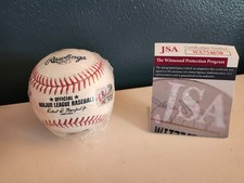 Pete Rose signed MLB baseball JSA certified 