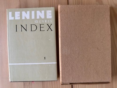 Lenin * Werke * Band 1: Index * Sozialausgaben 1970