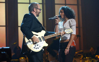 Nelly Furtado & Dave Stewart at TNT-'Come Together' A Night for Jo- Old Photo 7