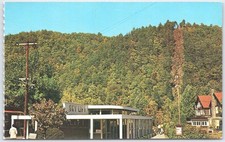 Gatlinburg Sky Lift Mt. Crockett Tennessee Postcard Plastichrome