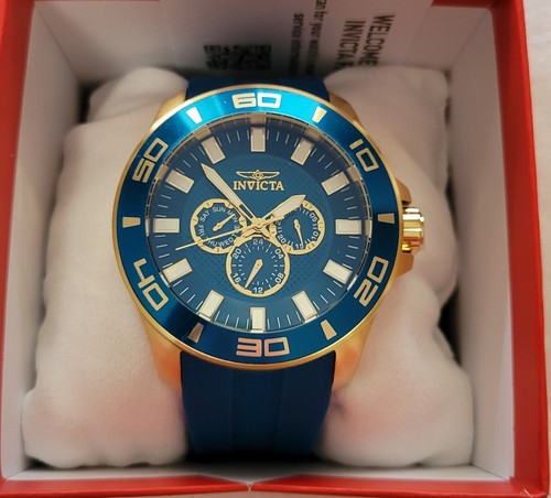 Brand New Invicta Pro Diver Impact Men's Watch - 50mm, Blue 28002