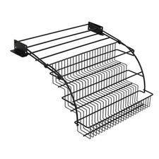 3Tier Sliding Shleves Space Saving Kitchen Cabinet Metal Pull Out Basket Storage