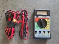 Amprobe AM-12 Digital Multimeter. Used Once. With All Attachments.