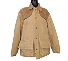Vintage CARHARTT L5250 XL Blanket-Lined Hunting Jacket w Game Pouch Made in USA